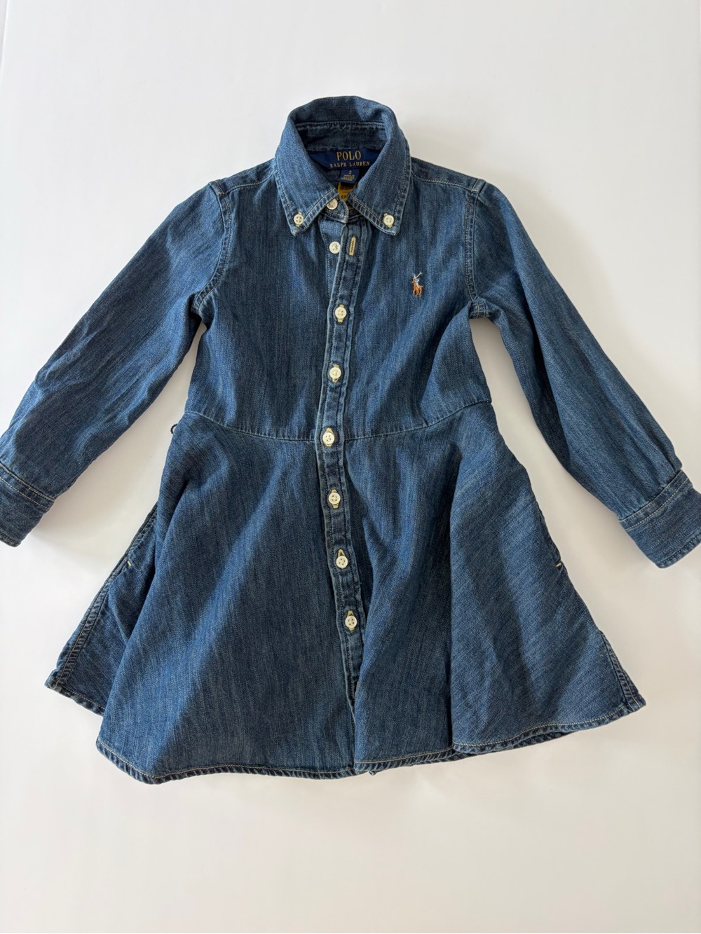 Polo Ralph Lauren Classic Denim Dress 2T